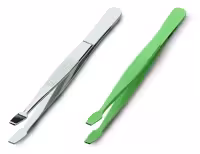 Pince spatule inox/PTFE longueur 105 mm