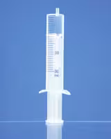 Seringue plastique 5 ml sans aiguille 2-part x 100