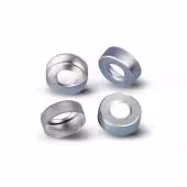 Capsule en aluminium verte 20 mm ouverte x 1000