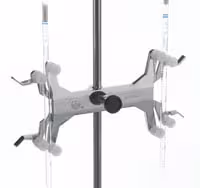 Pince pour burette aluminium avec noix