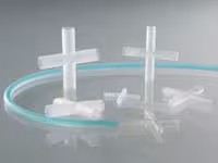 Raccord en croix PP 8 mm x 10