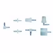 Raccord kynar te 2,4 x 2,4 mm x 10