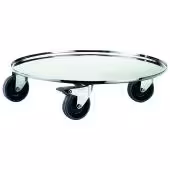 Support roulant inox Ø 320 mm