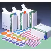 Etiquette ronde jaune 13 mm x 1000