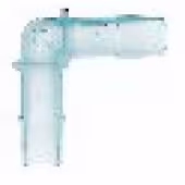 Raccord coudé PE 6,4 mm id x 10