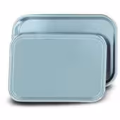 Plateau acier inox 385 x 270 x 20