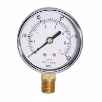 Manomètre 5 cm 1/8 mnpt 0-1 bar