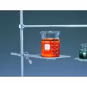 Plateau 14 x 14,6 cm sur tige 20 cm