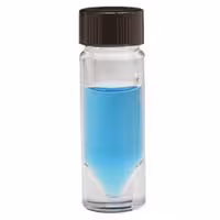 Flacon échantillon fond conique bouchon phénolique 10 ml x 6