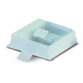 Lame superfrost blanc rodé x 144