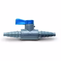 Vanne d arrêt tube à tube 6,3 mm