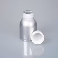 Flacon 120 ml aluminium