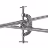 Noix de serrage inox 8-27 mm 90 avec 180°