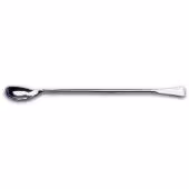 Spatule cuillère coudée inox x 10