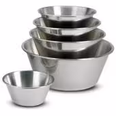 Bassine inox 3,5 l fond plat