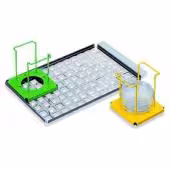 Portoir 6 boites de Pétri Ø 90 mm bleu x 6