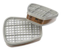 Cartouche a2 pour gaz et vapeurs, série 6000 x 4