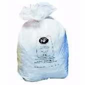 Sac blanc nf 110 l x 250