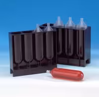 Tube rack aluminium 11,5 ml x 2