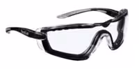 Lunettes cobra pc incolore platinum branches pivotantes et cordon x 10