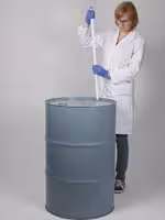 Ustensile d échantillonnage dispotube laboplast PEHD 1000 mm200 ml x 20
