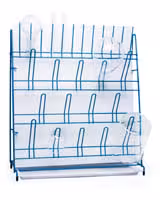 Portoir drain stand poxygrid labware