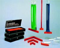 Pince flottante PP 55 mm verte x 10