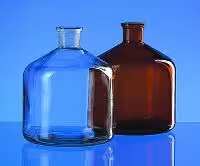 Flacon 2500 ml verre brun gl 29