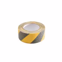 Ruban antidérapant auto-adhésif 3M modèle grain fin type rouleau noir/jaune