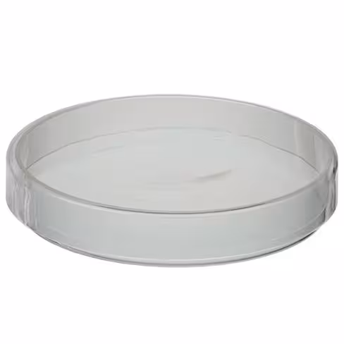 Boîte de petri en verre de chimie sodocalcique Ø 180 mm hauteur 30 mm