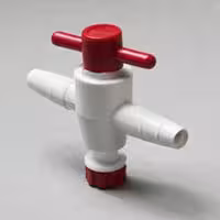 Robinet 2 voies 4 mm PP téflon