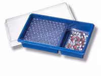 Vial target clair vial/bouchon Ø 12 mm hauteur 32 mm x 500