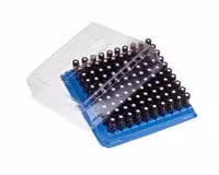 Bouchon noir screw cap/septum 13-425 slit x 100