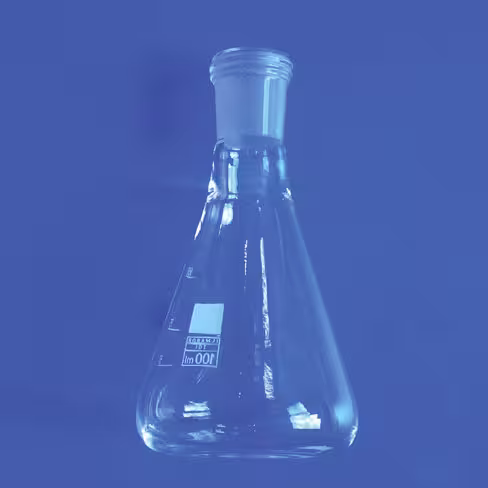 Erlenmeyer rodée en verre borosilicaté 3.3 capacité 1 l rodaviss 29/32