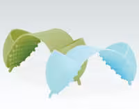 Protection main contre la chaleur bleu ciel