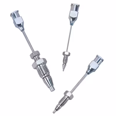 Adaptateur valco seringue luer