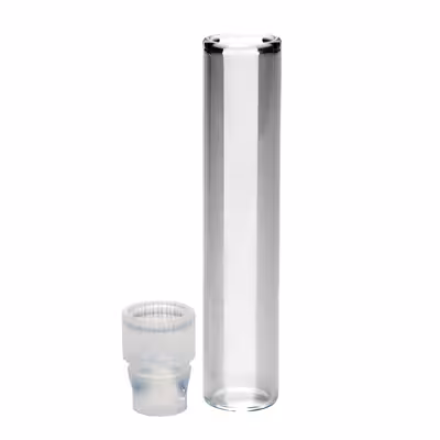 Flacon 1 ml wisp 96 + bouchon verre clair - 5 x 200