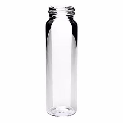 Flacon 40 ml screw vials 24 mm clear glass 28 x 95 mm for storage x 100