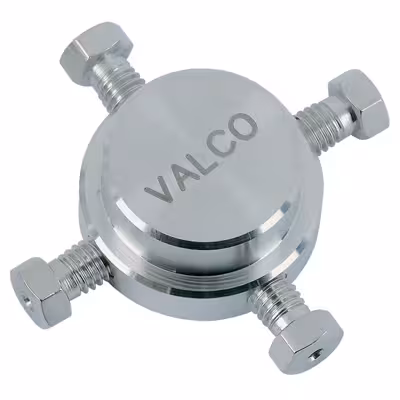 Cross 1/16P 0,5 mm bore ss