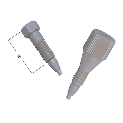 Bouchon peek 1/16P13 mm long-hex