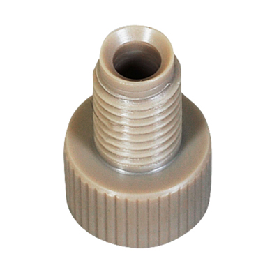 Ecrou flangeless 1/4-28 peek tube 1/8 od -naturel x 10