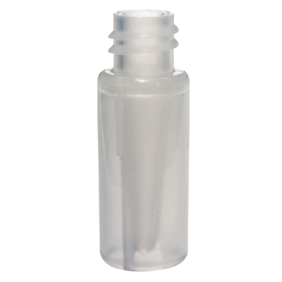 Flacon volume reduit a vis 8 mm 100 µl polypropylene 10 x 100