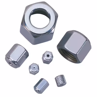 Ecrou 1/32P knurled ss