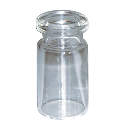 Flacon 6 ml crimp vials 20 mm clear glass 20 x 38 mm flat bottom flat top x 1000
