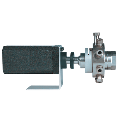 Vanne VALCO multip sd 10 p 1/4P 4 mm cde pneumatique 100c/100psi gaz