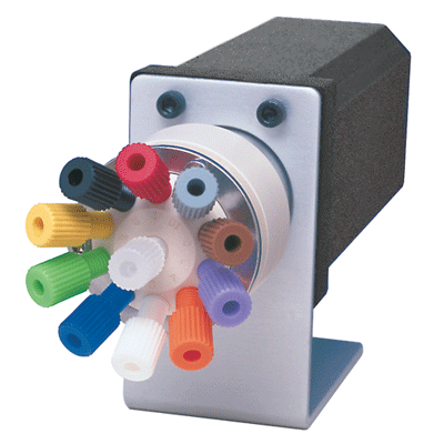 Vanne VALCO multip c25 6 p 1/4P-280,75 mm pps cde manuelle 75c/250psi liq e2