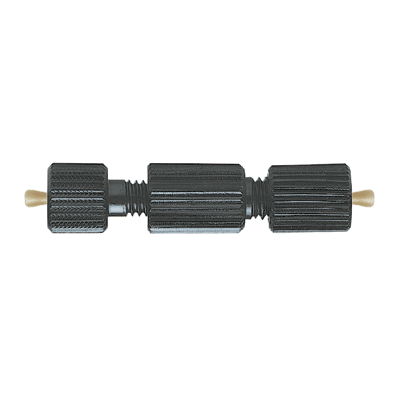 Column end fitting nano 1/32P 1 µm scr 100 µm peek with liners for fs 325-375 µm