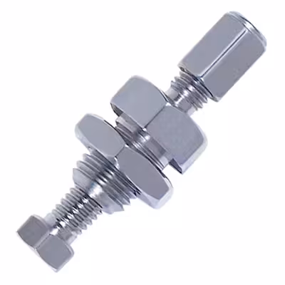 Bulkhead ext./int union 1/16P 0,75 mm bore ss