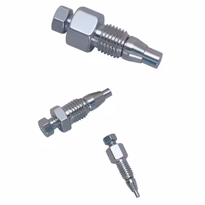 Internal reducer 1/32 x 360 µm ,38 mm bore, ss316 for metal tubing