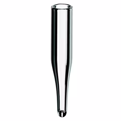 Insert verre / col 9 mm et 10 mm 250 µl fond conique x 1000